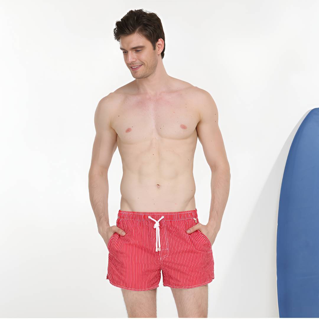 Short Praia Listrado Kamari