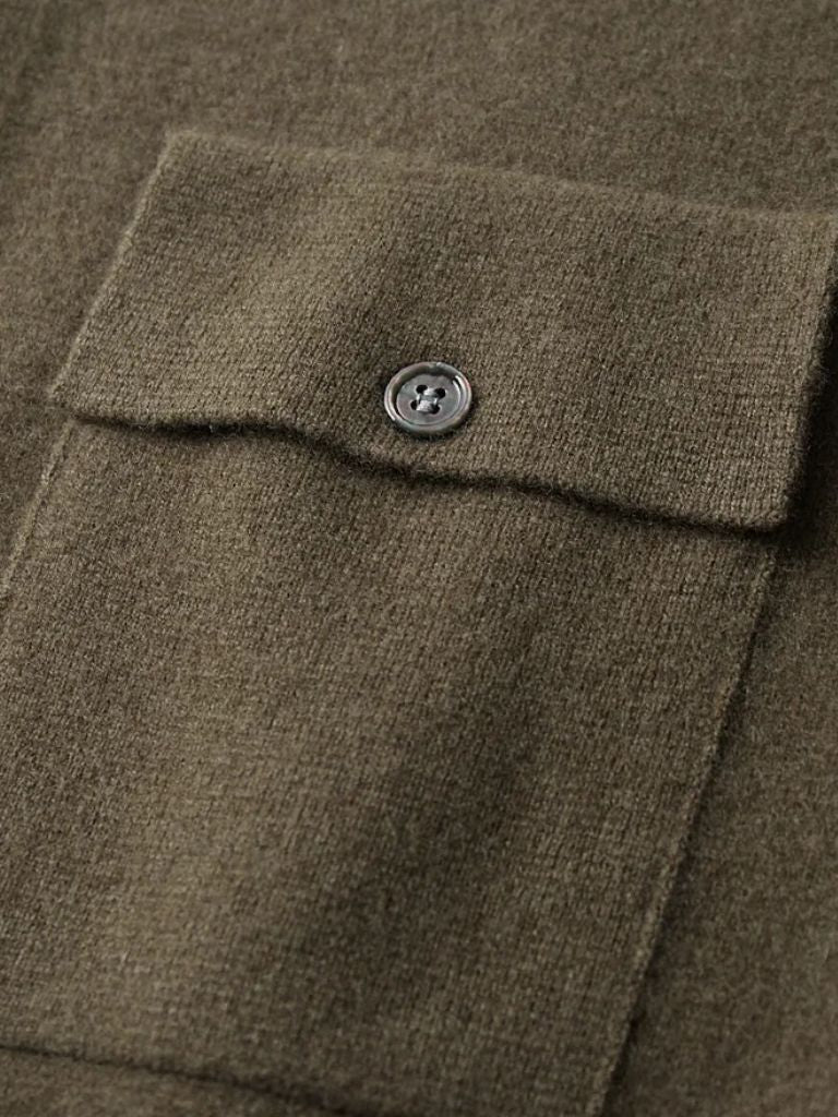 Essential Cashmere Jacket - Cross & Crown