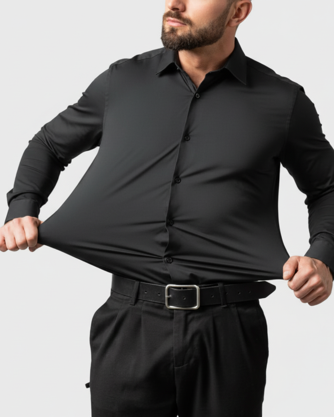 Elastic Dress Shirt
