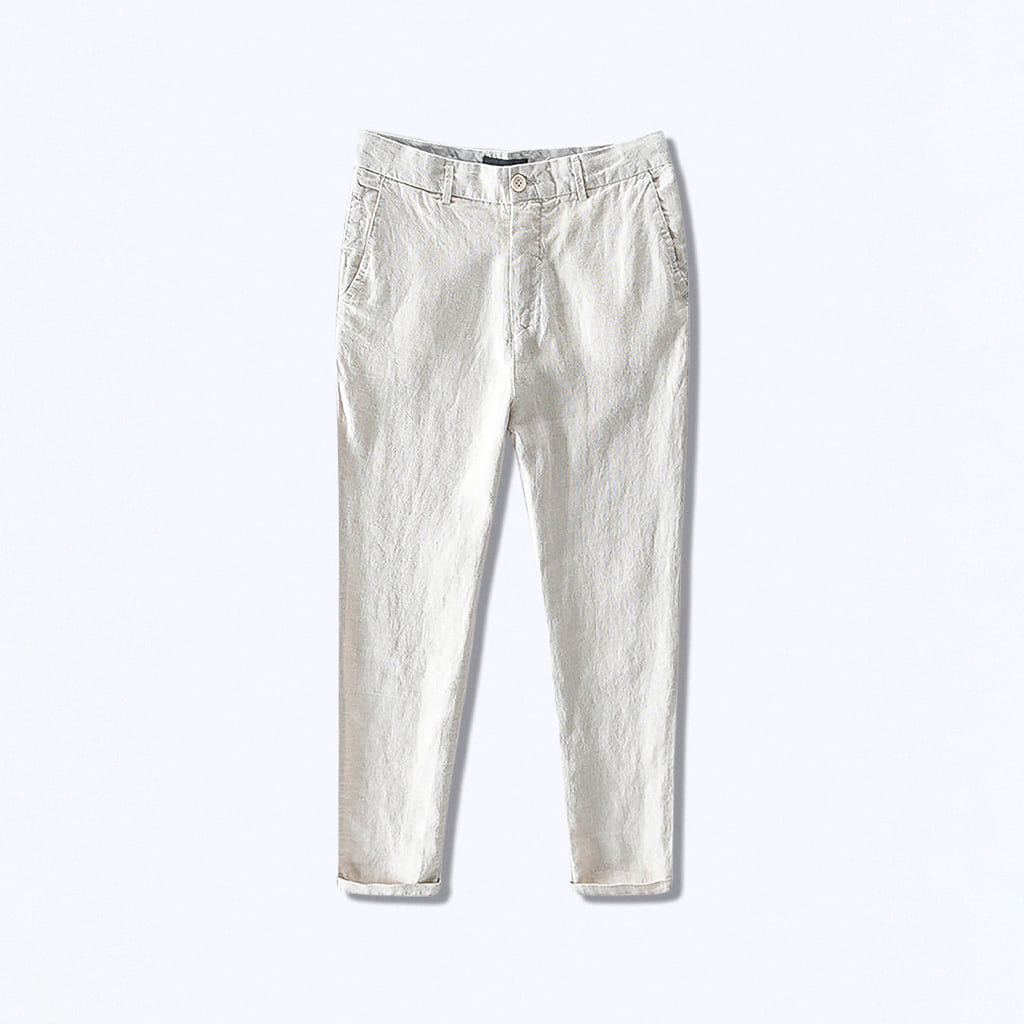 Calça De Linho Napoles
