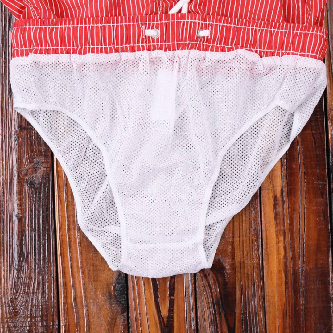 Short Praia Listrado Kamari