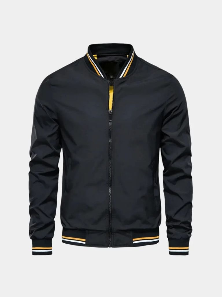 Casual Bomber Jacket - Cross & Crown